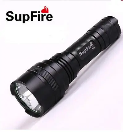 SupFire m1-xpe CREE XM L2 Q5 светодиодный фонарик Водонепроницаемый IP67 тактический фонарь для кемпинга 18650 Батарея