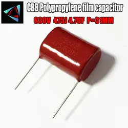 630 V 475J 4,7 мкФ Р = 31 конденсатор из полипропиленовой пленки шаг 31 мм