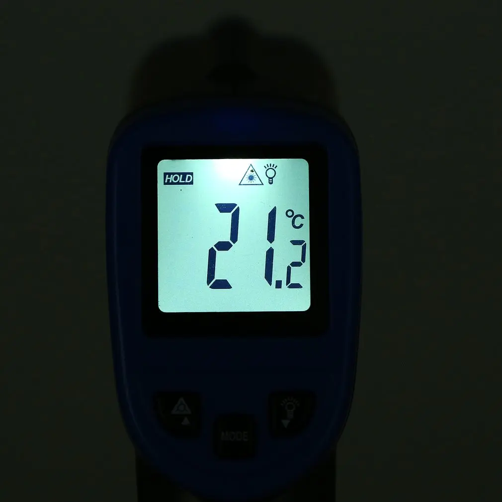Бесконтактный ЖК-цифровой ИК инфракрасный лазерный точечный пистолет выбор температуры поверхности термометр пирометр Imager Прямая поставка
