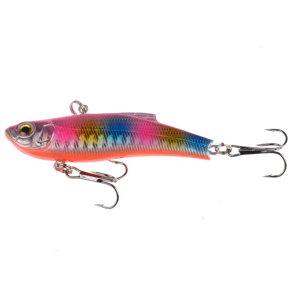 LEOSPORT 1 piezas señuelos 7 cm/18,4G VIB cebo Artificial hacer 7 colores disponibles bajo Crankbait Wobblers pesca.