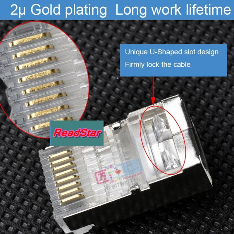 TYF CAT5e Shielded RJ45 Plugs N3