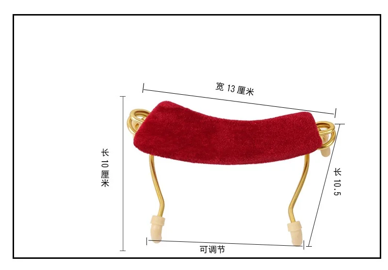 Скрипка подплечники металлические мягкие акустические скрипки плечевого упора Pad 1/2 3/4-4/4 1/4-1/8 Размер скрипка аксессуары Запчасти для скрипки