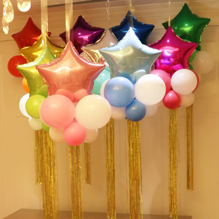 3 шт./лот, 10 см* 100 см, лента для воздушных шаров, сделай сам, подарки для свадьбы, дня рождения, украшения, аксессуары для декора