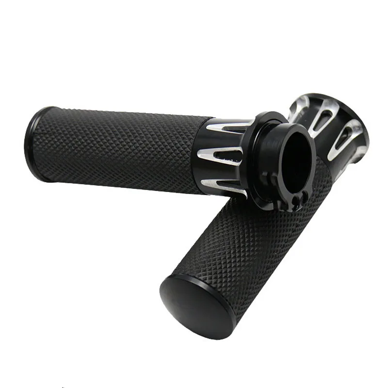 1" 25mm CNC Aluminum Handlebar Hand Grip for Harley XL 883 1200 72 48 Cruiser Chopper Touring Universal | Автомобили и