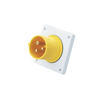 

32A 3Pin Novel industrial implement hide direct socket connector SFN-623-4 concealed installation ~2P+E cable connector IP44