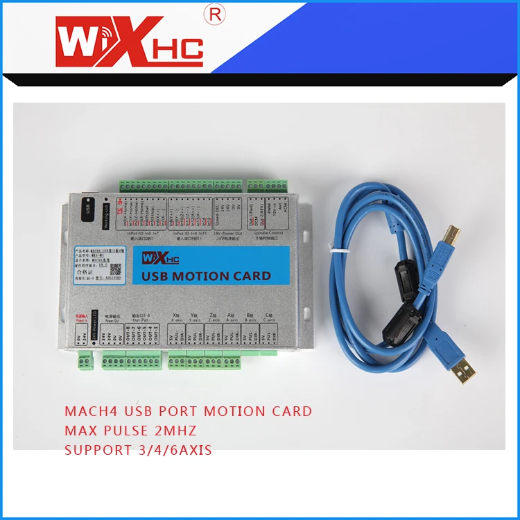 Заводская плата управления движением Mach4 CNC коммутационная 2000 кГц|controller card cnc|control