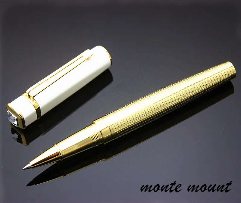 diamond Roller Ball Pen 1200 Gold Pens Gold Clip Business