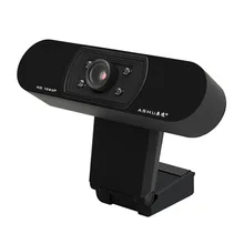 1080P USB2.0 веб-камера с широкой совместимостью, автоматическая фокусировка, веб-камера для компьютера, ноутбука, с микрофоном для шумоподавления