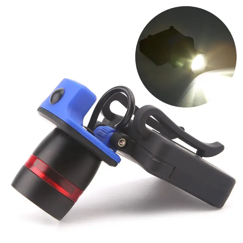 Buy Clip on Hat Headlight LED Flashlight Camping