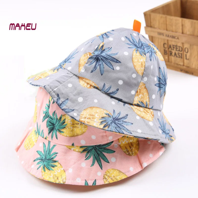 

New Fashion Baby Cotton Hat Fruit Style Infant Boy Girl Outdoor Sun Cap