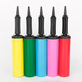 

1pc plastic hand Balloon pump for latex and foil Globos air Inflator Toys Air Pump Party balloon accessories Decoration Tools
