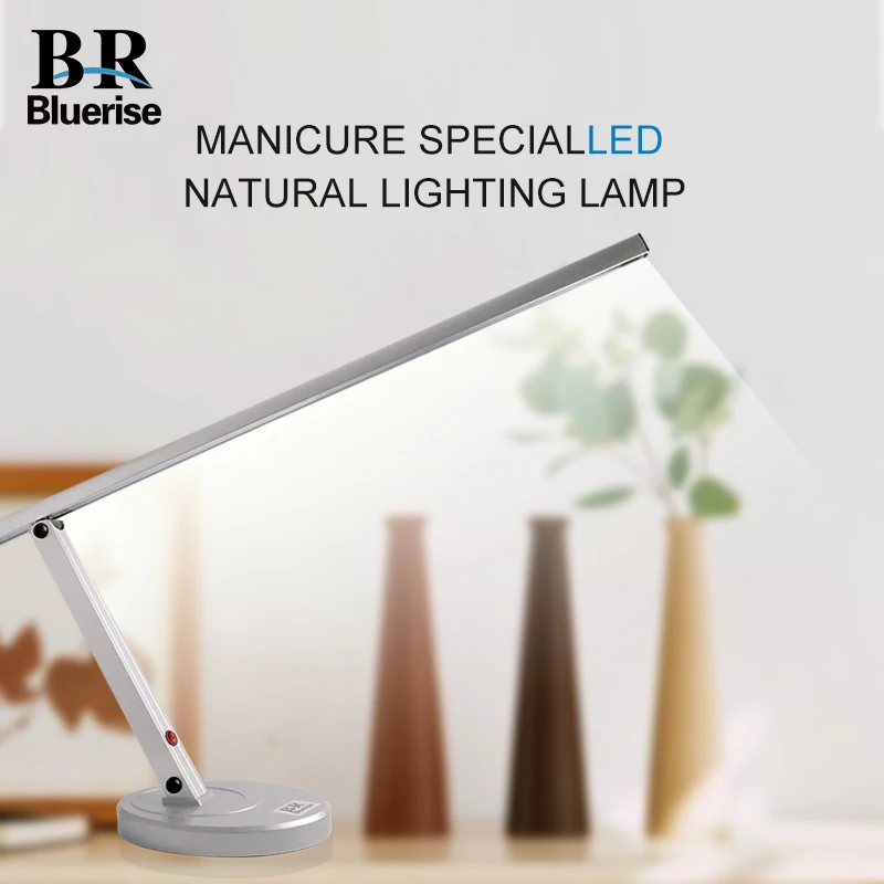 

Nail Manicure LED Table Lamp Foldable Desk Working Lamp Eye Care Light Professional Beauty Salon Equipment Machine Nail Tools