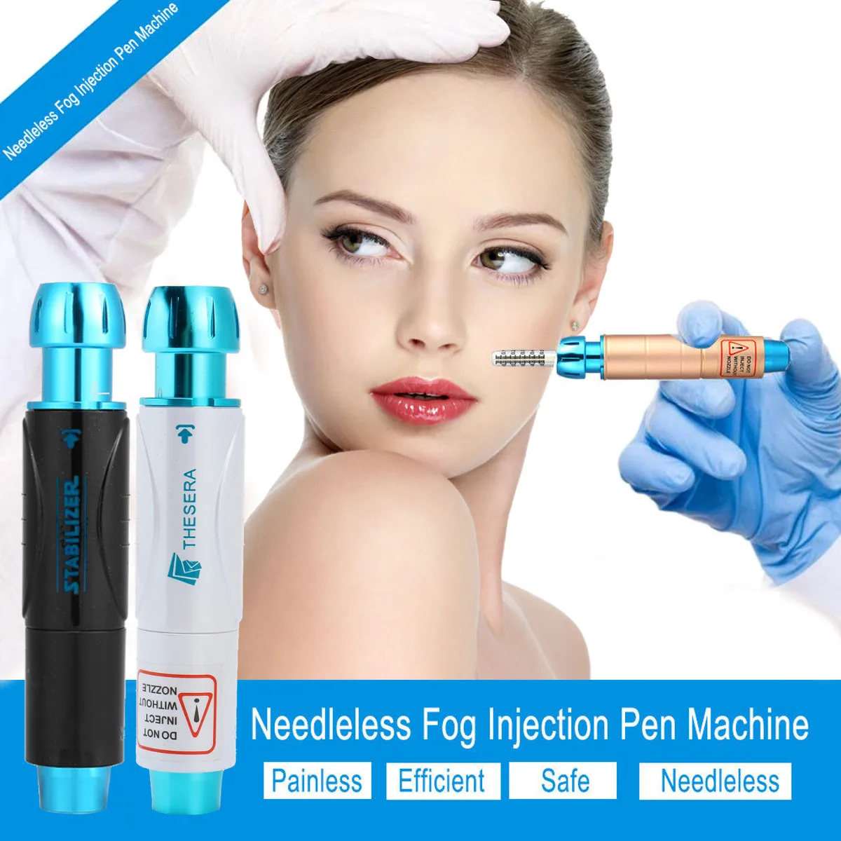 

Korea thesera Atomizer Sterile Hyaluron Acid Pen Therapy Hyaluronic Lip Lifting Injection Pen Disposable Syringe