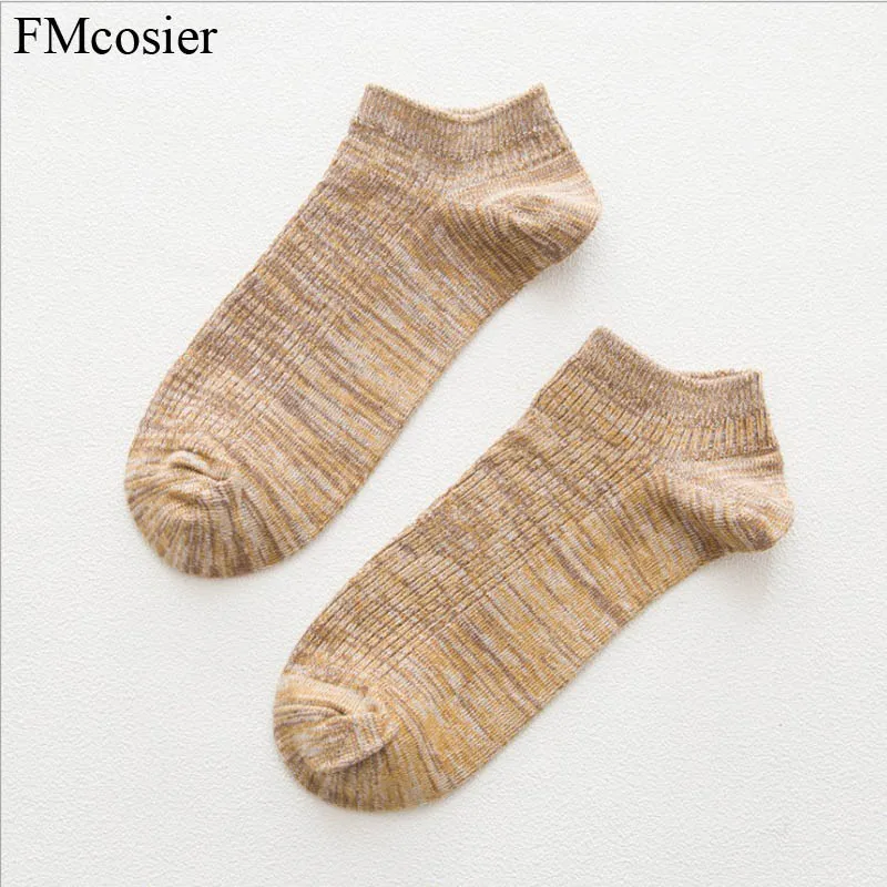 10 пар летних модных мужских хлопковых коротких носков Marvel для мужчин, повседневные невидимые цветные носки Sokken Happy Funny