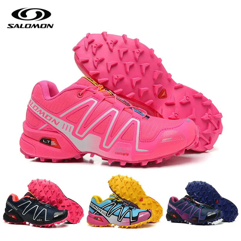 

Salomon Speed Cross 3 CS Breathable Sneakers zapatillas Breathable solomon jogging Athletic Sport Outdoor Women Running Shoes