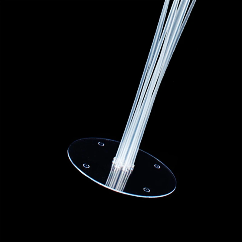 7 Tubes Balloons Column Holder Clear Plastic Balloon Base Balloon Floating Stand for Wedding Decor Illuminate Party Supplies (7)