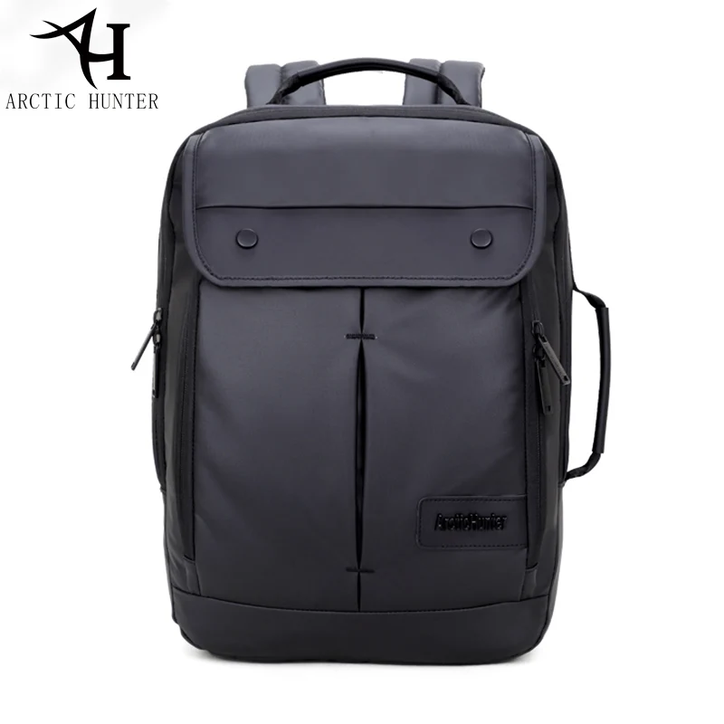 

ARCTIC HUNTER Black Fashion Laptop Backpack Men back bag Backpacks Waterproof men travel bags mochila feminina escolar
