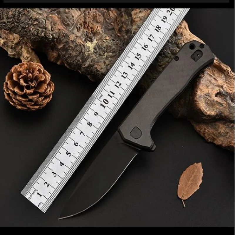 

Survival camping multi-function folding knife titanium alloy high hardness small folding knife sharp knife