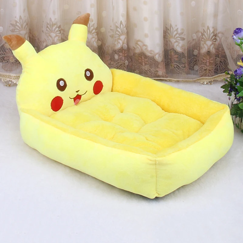 Cartoon Pet Dog Bed House Flannel Kennel Seven Styles Cat Small Beds/Mats Supplies Sofa | Дом и сад