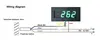 LED tachymètre numérique tr/min compteur de vitesse 9999 tr/min compteur de vitesse + Hall capteur de proximité NPN W aimant DC 12v moteur de voiture ► Photo 3/5