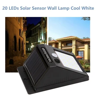 

Solar Sensor Wall Lights PIR Motion LED Emergency Lamp Saving Street Yard Path Porch Home Garden Security Outdoor Lighting