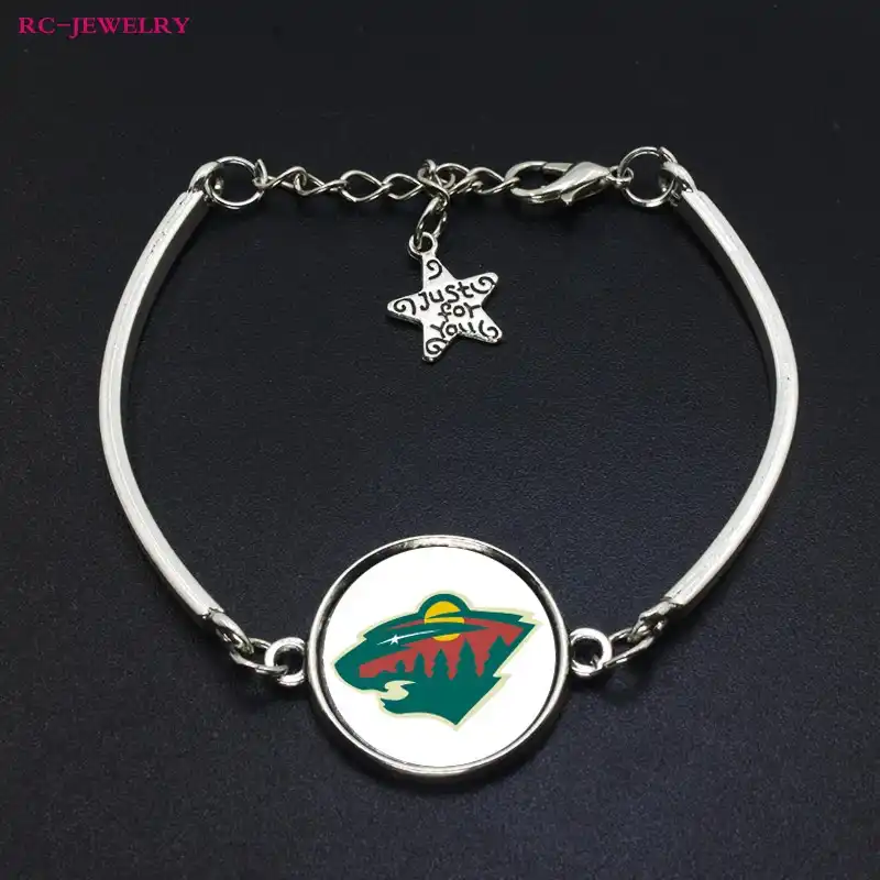 53 # Мода Арканзас Калгари пламя команда браслет ручной работы сплава Bracele