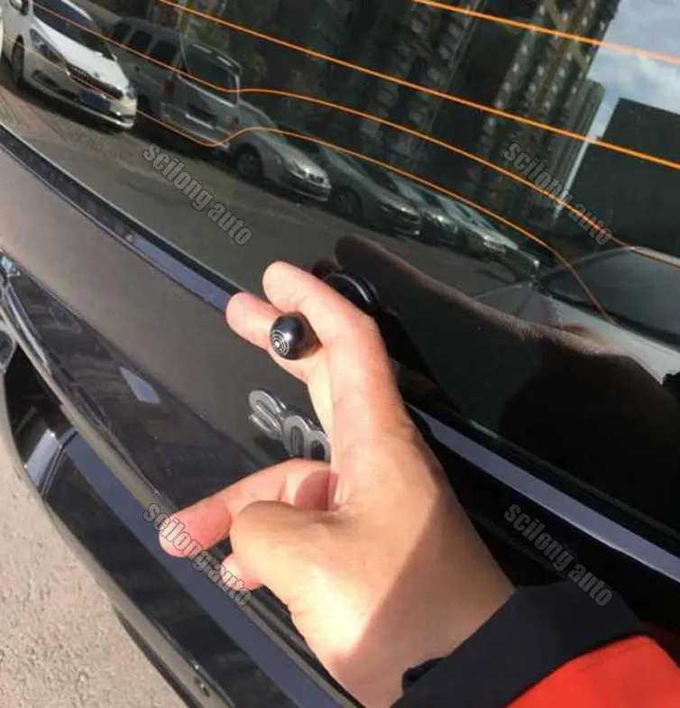 SIKALI SKL подходит для 2009 2014 smart fortwo ABS Задняя ручка багажника отделка заднего окна