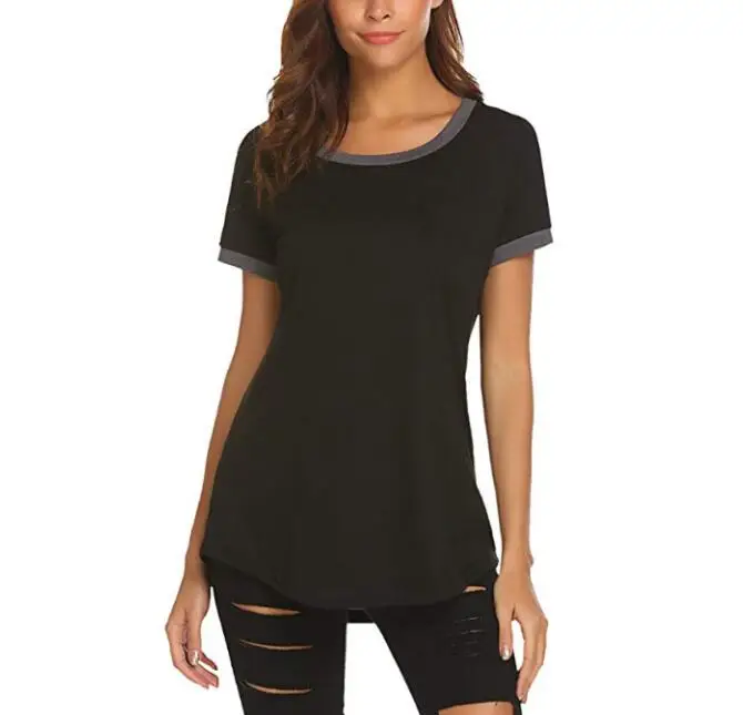 

B-Z627 Sport Shirt Short Sleeve Breathable Exercises Women's