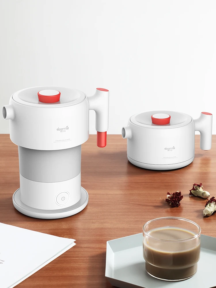  Xiaomi Mijia Deerma 0.6L Folding Portable Water Kettle Handheld Electric Water Flask Pot Auto Power - 33005270190