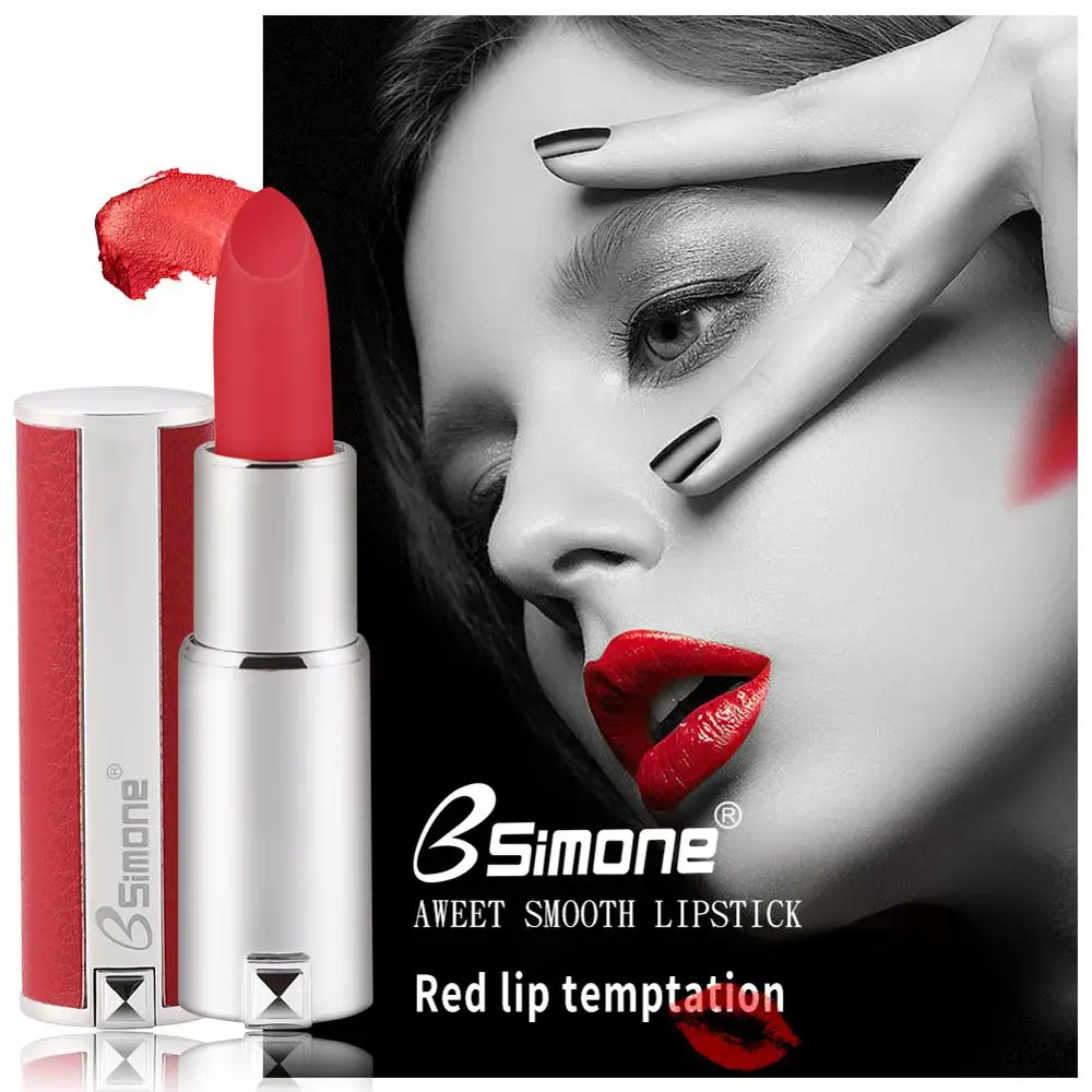 

Gift box sweet velvet velvet matte lipstick not easy to drink cup waterproof lipstick makeup lip gloss lip gloss cosmetics