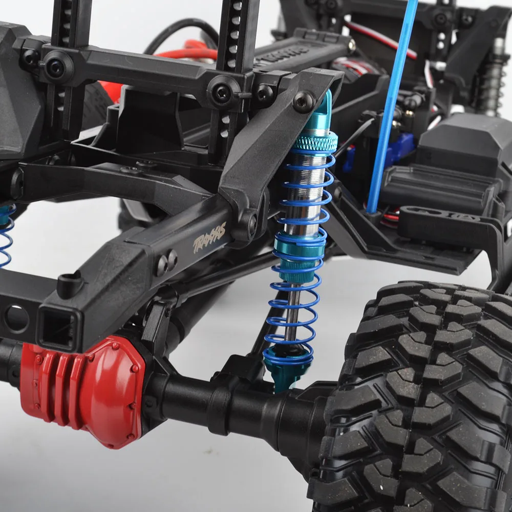 

4pcs Oil Adjustable 90mm&100mm Shock Absorber Damper for Traxxas TRX-4 Axial SCX10 D90 1/10 Rc Crawler Car