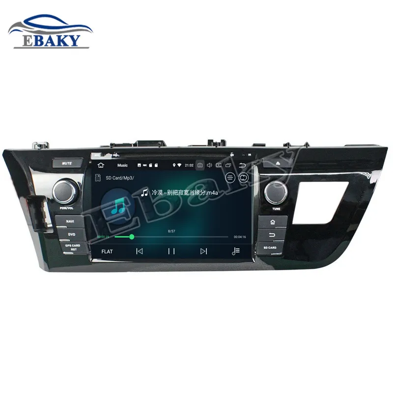 Cheap NaviTopia 8inch 4GB RAM 64GB ROM Octa Core Android 9.0 Car Radio Player For Toyota LEVIN 2014 with Mirror Link/GPS Navigation 5