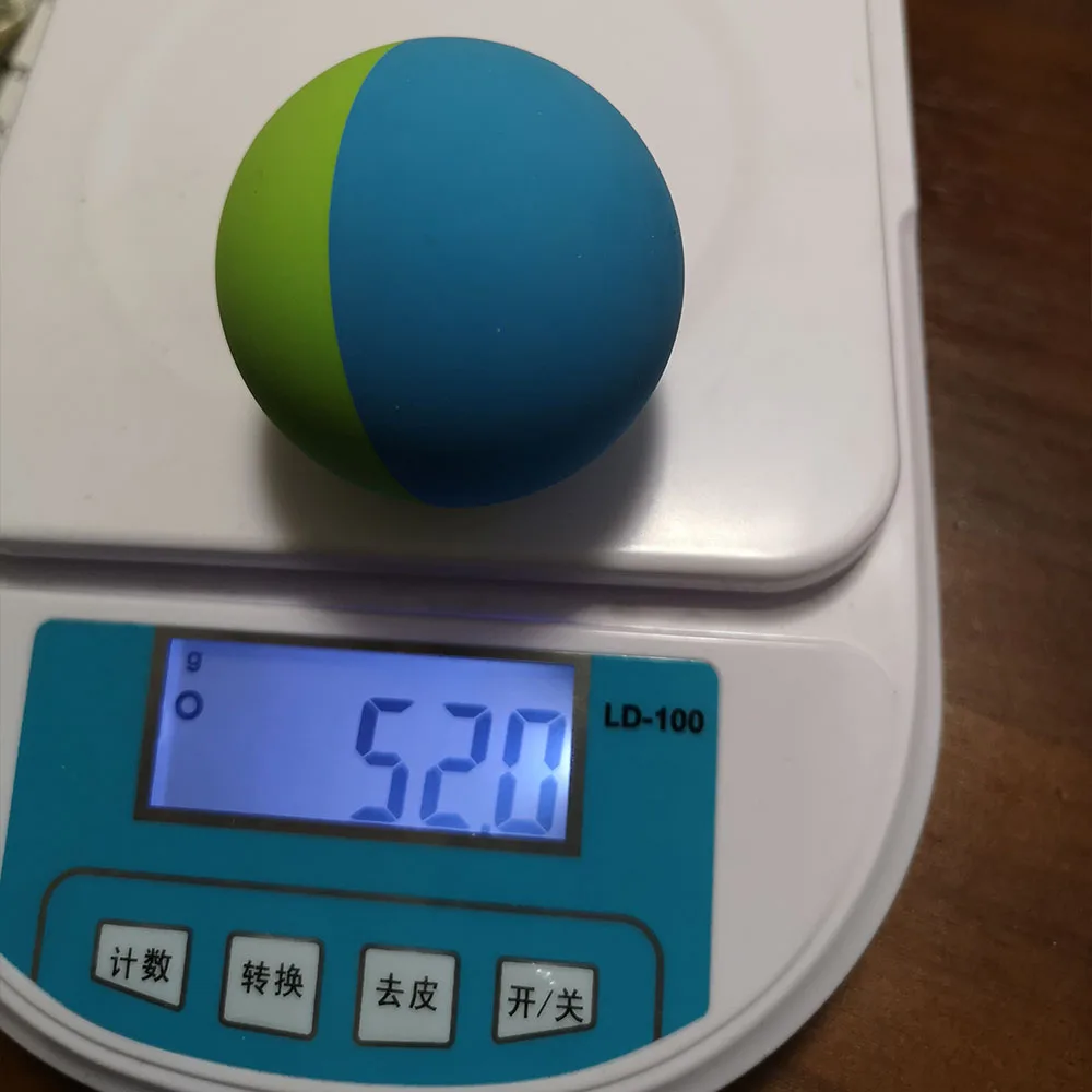 2 шт./лот мяч для сквоша 6 см двухцветный низкоскоростной резиновый полый мяч для тренировок для соревнований высокая эластичность