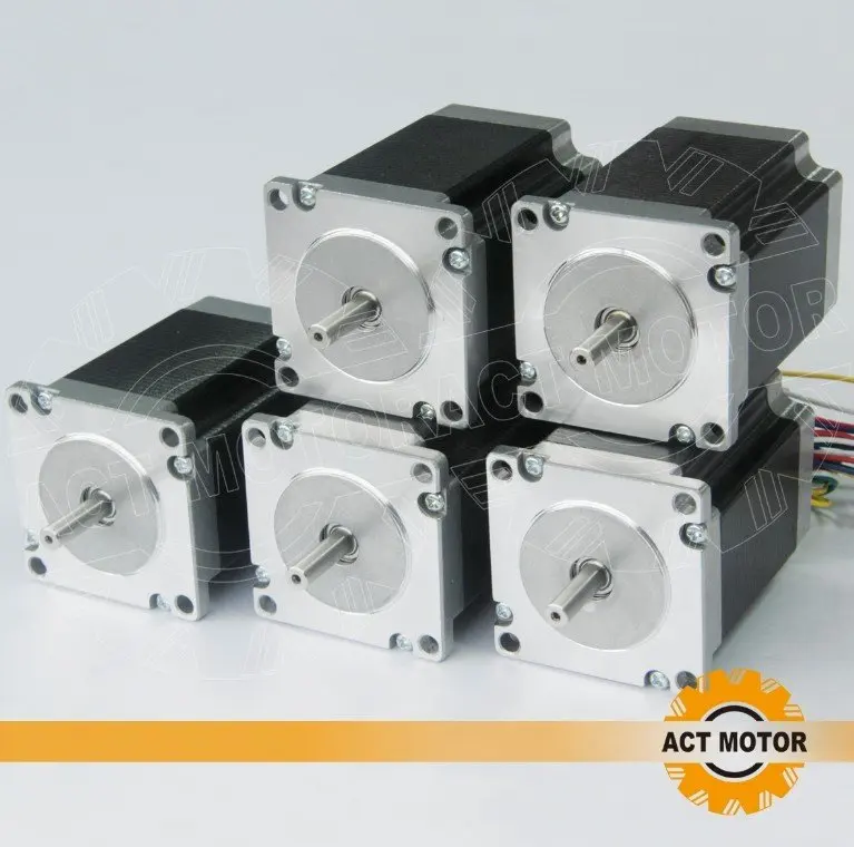 ACT 5 шт. 23HS8430 4 свинцовый Nema 23 270OZ IN 3A 76 мм гибридный шаговый двигатель|nema 23|hybrid stepper