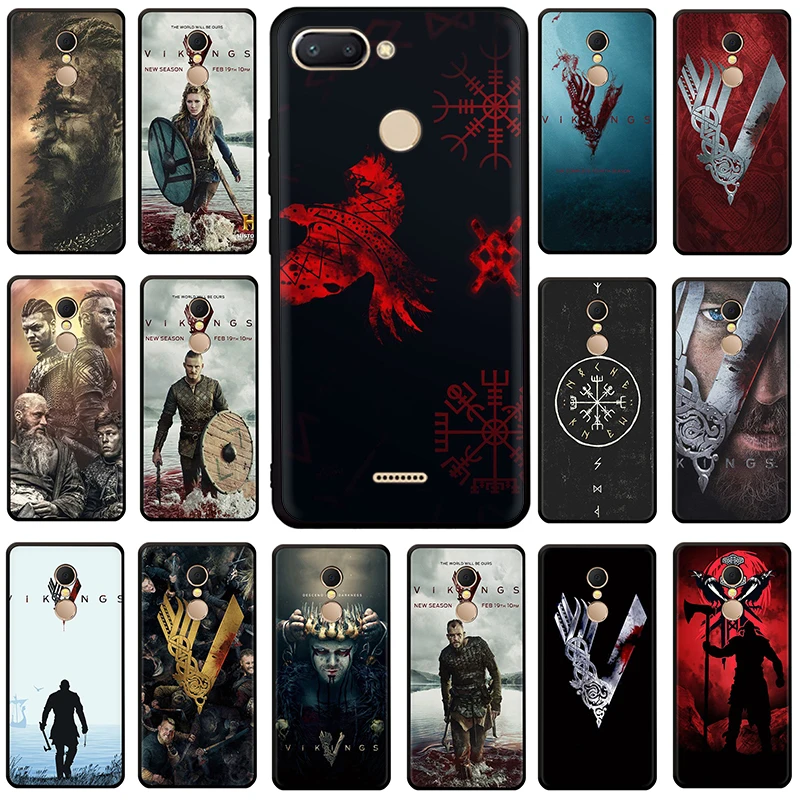 

Vikings Serie Silicone phone case for Xiaomi Redmi 5A 6A 5 Plus 6 Pro 7 GO Note 4X 5 6 7 8 Pro 7 GO5A Prime