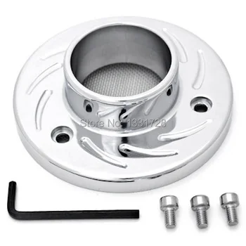 

NEW ATV Exhaust Tip Muffler Power Polished Chrome For Honda TXR450R ATV with stock exhaust system (All Years)