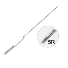 100pcs 5RL Tattoo Needles For Permanent Makeup  Eyebrow&Lip tattoo Machine needle  0.35mm*50mm