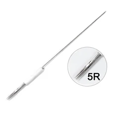 100pcs 5RL Tattoo Needles For Permanent Makeup  Eyebrow&Lip tattoo Machine needle  0.35mm*50mm