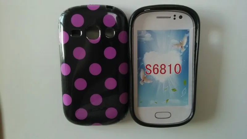 Samsung Galaxy Frame S6810 Polka Dots Case (8)