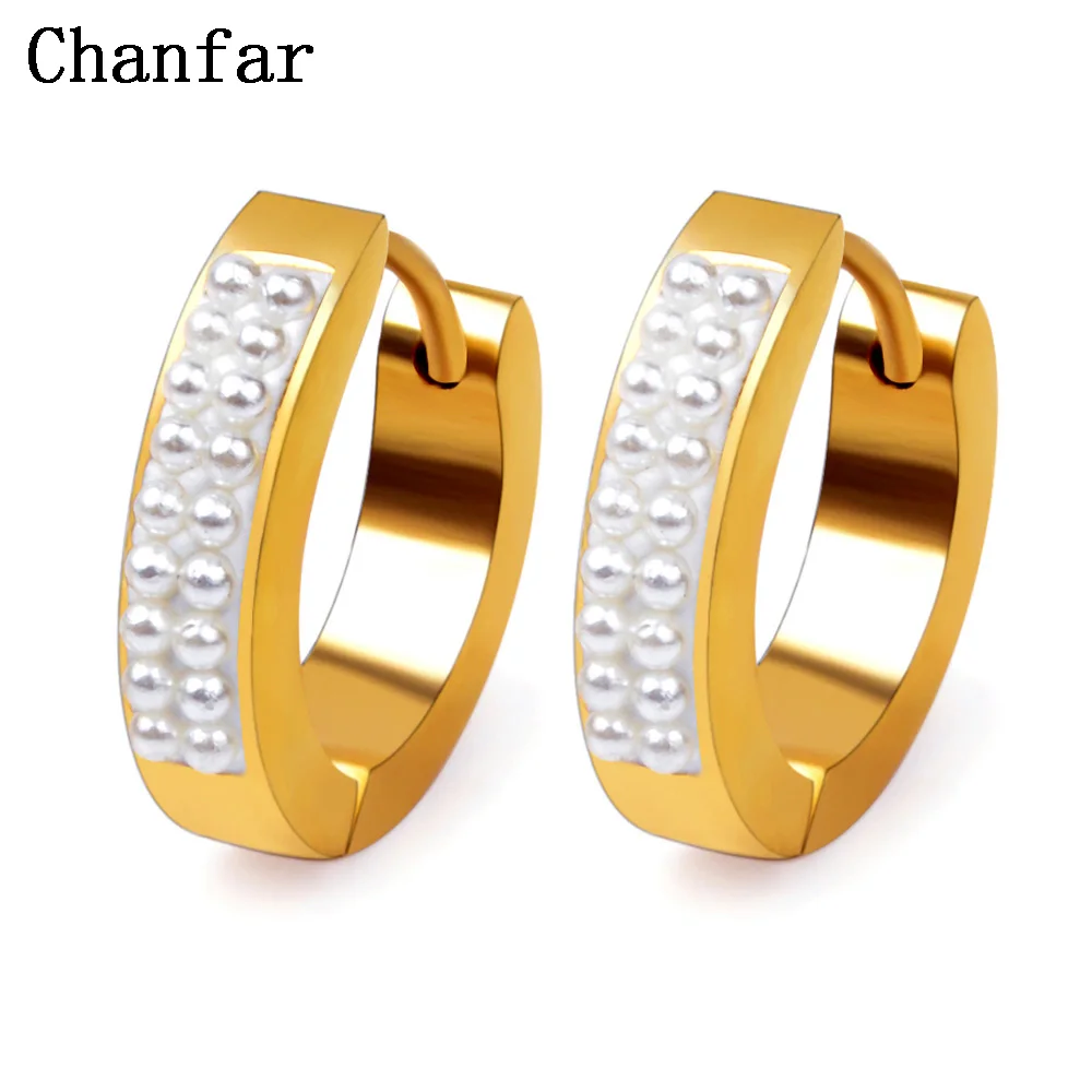 

New Arrival 2 Colors Imitation Pearl Paved Alloy Metal Earrings Stud Earring Jewelry For Women Girl Valentine's Gift Wedding