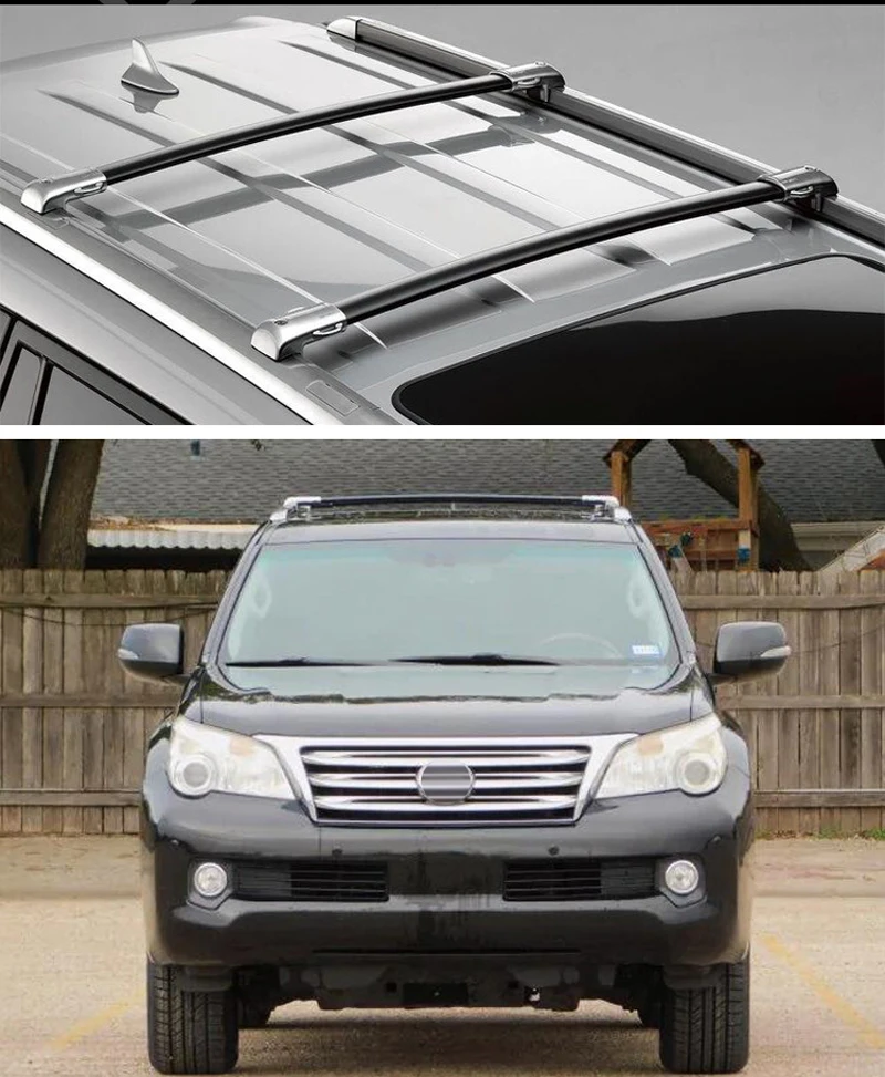 OE Полка на крышу для багажника LEXUS GX GX480 GX460 2010 2020 из толстого алюминиевого сплава