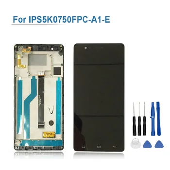 

100% Teseted LCD with Frame 5k0750 For BQ Aquaris E6 Touch Screen Digitizer Replacement Assembly+Tools E6 Pantalla tactil LCD