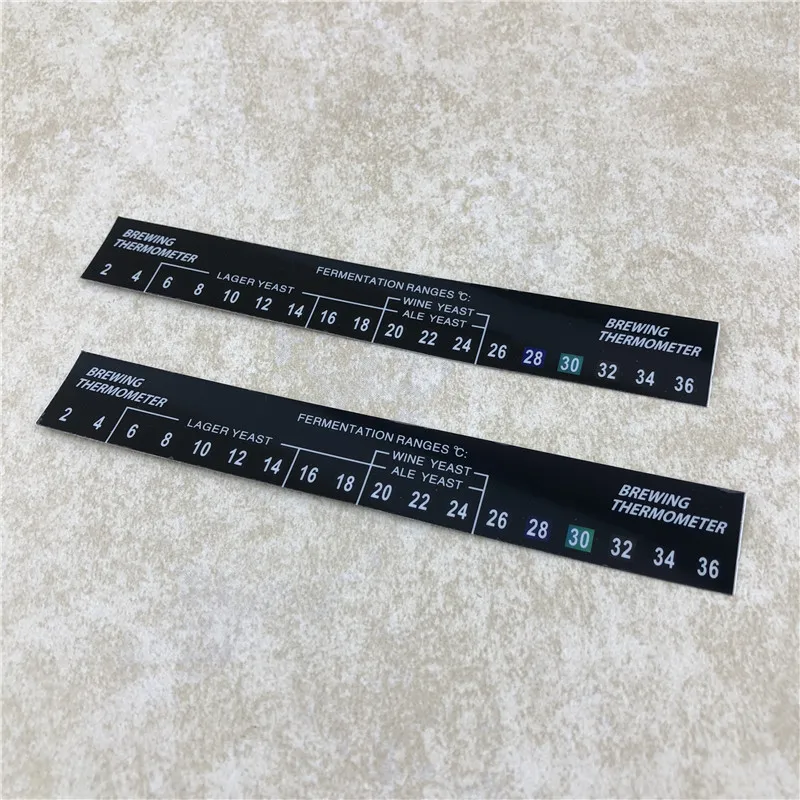 

2-36C Digital Scale Liquid Crystal beer Thermometer for Fermenting Homebrew Beer Wine Marking