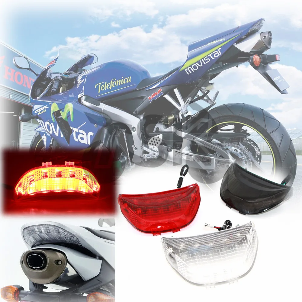 Хвост светильник задний стоп-сигнал для Honda CBR 600RR CBR600RR 2003 2004 2005 2006 CBR 1000RR CBR1000RR 2004 2005 2006 2007