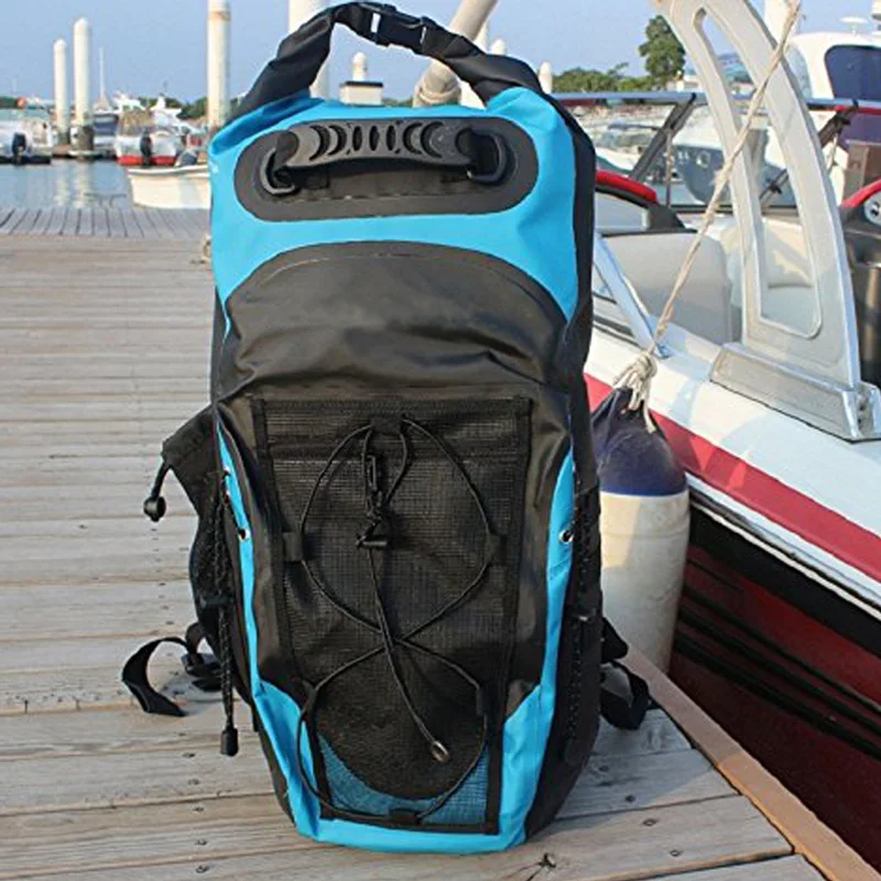  30L Waterproof Backpack Dry Bag Swimming Bag Adjustable Shoulder Strap Floating Dry Sack for Sailin - 32885900326