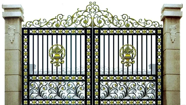 Aluminium Gates Driveway Wrought Iron Forged Aluminium Gates Driveway Wrought Iron Forged Hench 18