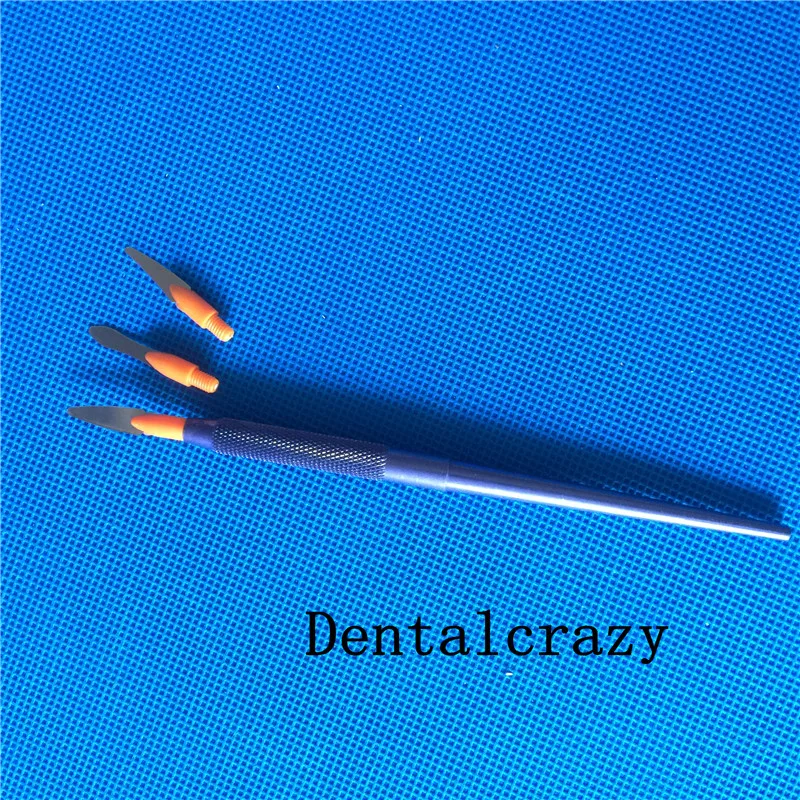 1pcs Dental Ceramic Porcelain Cement Power Glass Ionomer Mixing Spatula