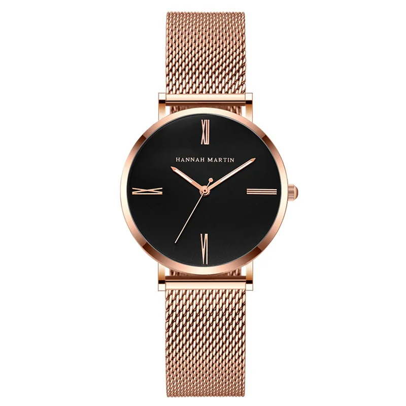 

Look Japanese movement 36mm furnace gold plating ins super fire quartz watch ladies waterproof fashion steel mesh belt watch