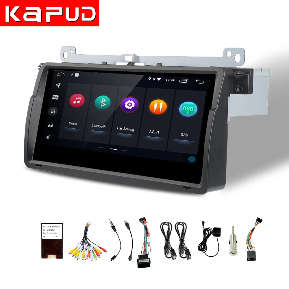 Flash Deal Kapud  Original Car Multimedia Player 8.8 No DVD Stereo System GPS  Wifi BT SWC Quad Core for BMW E46/M3/Rover 75/MG ZT/3 Series 4