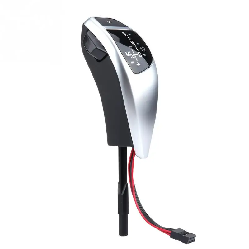 

1Pcs Car Automatic LED Gear Shift Knob for BMW E90 E91 E93 E81 E82 E84 E87 E88 E89 LHD Leather Plastic Car Accessories